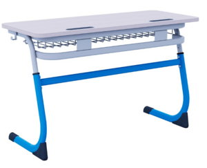 Парта SMARTY двухместная регулируемая по высоте - fgospostavki.ru - Белогорск