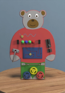 Бизиборд «Папа-медведь» - fgospostavki.ru - Белогорск