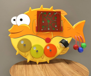 Бизиборд «Рыба-еж» - fgospostavki.ru - Белогорск