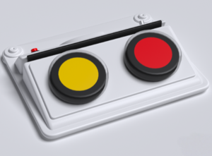 Игровой коммуникатор 2-х кнопочный со вставкой - fgospostavki.ru - Белогорск