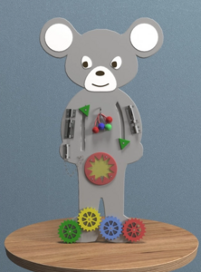 Бизиборд «Серая мышка» - fgospostavki.ru - Белогорск