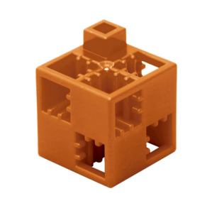 Кубик-основание коричневый 20х20 Artec - fgospostavki.ru - Белогорск