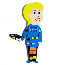 Бизиборд «Юный художник» - fgospostavki.ru - Белогорск