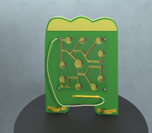 Бизиборд «Зеленый лабиринт» - fgospostavki.ru - Белогорск