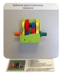Демонстрационная модель "Зубчатая двухступенчатая передача"  - fgospostavki.ru - Белогорск