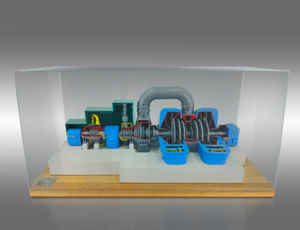 Наглядный макет "Разрез паровой турбины ТЭЦ" - fgospostavki.ru - Белогорск