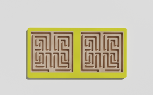 Межполушарная доска №13 желтая - fgospostavki.ru - Белогорск