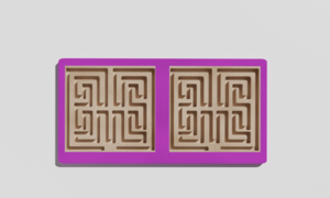 Межполушарная доска №13 фиолетовая - fgospostavki.ru - Белогорск