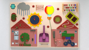 Бизиборд «Бытовые предметы» - fgospostavki.ru - Белогорск