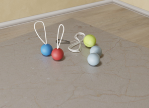 Набор мячей для занятий на доске Бильгоу - fgospostavki.ru - Белогорск