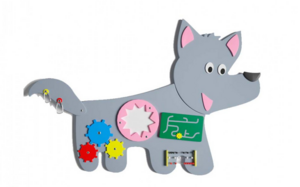 Бизиборд «Любопытный волк» - fgospostavki.ru - Белогорск