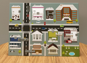 Настенная панель «Городские улицы» - fgospostavki.ru - Белогорск