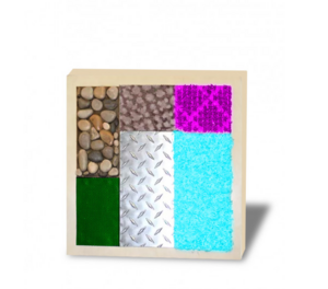 Тактильно-развивающая панель с разными текстурами - fgospostavki.ru - Белогорск