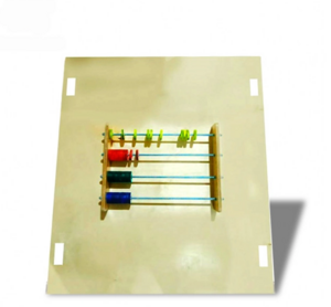 Тактильно-развивающая панель «Цветные счеты» - fgospostavki.ru - Белогорск