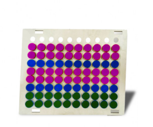 Тактильно-развивающая панель «Цветные фигурки» - fgospostavki.ru - Белогорск