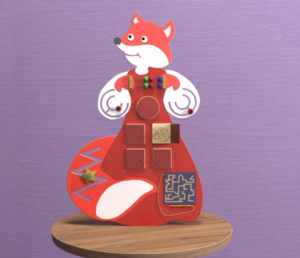 Бизиборд «Лисичка-сестричка» - fgospostavki.ru - Белогорск