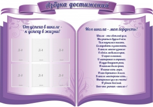 Стенд "Азбука достижений" (резной стенд из 3-х частей) - fgospostavki.ru - Белогорск