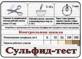 Тест-система «Сульфид-тест» - fgospostavki.ru - Белогорск