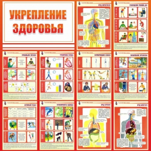 Стенд "Укрепление здоровья" - fgospostavki.ru - Белогорск
