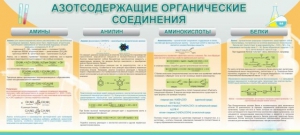 Стенд "Азотсодержащие органические соединения" - fgospostavki.ru - Белогорск