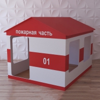 Детский игровой домик «Пожарная служба» - fgospostavki.ru - Белогорск
