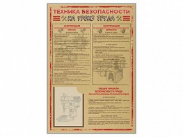 Стенд-уголок "Техника безопасности на уроках труда" - fgospostavki.ru - Белогорск