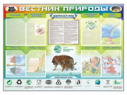 Стенд-уголок "Вестник природы" Вариант 1 - fgospostavki.ru - Белогорск