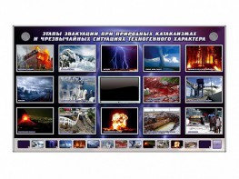 Многофункциональный интерактивный стенд-тренажер "Этапы эвакуации при природных катаклизмах и чрезвычайных ситуациях техногенного характера" - fgospostavki.ru - Белогорск