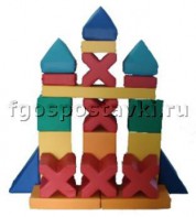 Мягкий модуль-конструктор "Башня" (21 элемент) - fgospostavki.ru - Белогорск