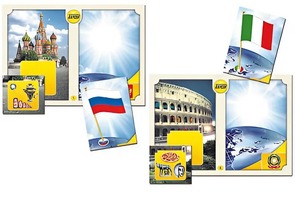 Настольно-печатная игра "Флаги стран мира 1. Европа" - fgospostavki.ru - Белогорск