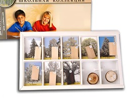 Коллекция "Древесные растения и их распространение" (раздаточная) - fgospostavki.ru - Белогорск