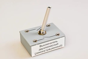 Выключатель двухполюсный (демонстрационный) - fgospostavki.ru - Белогорск