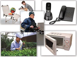 Набор предметных картинок "Бытовая техника. Профессии" (48 штук, А4, с магнитами) - fgospostavki.ru - Белогорск