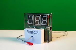 Датчик влажности воздуха с независимой индикацией (гигрометр демонстрационный) - fgospostavki.ru - Белогорск