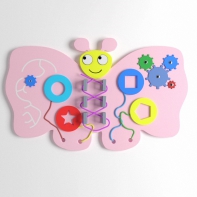 Бизиборд «Весенняя бабочка» - fgospostavki.ru - Белогорск