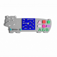 Бизиборд «Волшебный бегемотик» - fgospostavki.ru - Белогорск