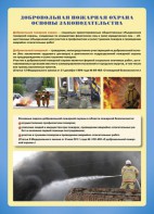 Комплект плакатов "Добровольная пожарная дружина" - fgospostavki.ru - Белогорск
