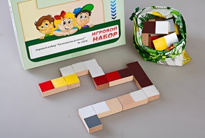 Игровой набор "Сенсорное домино" - fgospostavki.ru - Белогорск