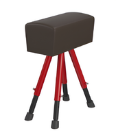 Козел гимнастический переменной высоты (чехол из натуральной кожи) - fgospostavki.ru - Белогорск