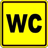 Тактильный знак (WC) 150х150 - fgospostavki.ru - Белогорск