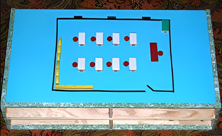 Магнитный набор для реабилитации "Ориентир" (для слепых и слабовидящих детей) - fgospostavki.ru - Белогорск