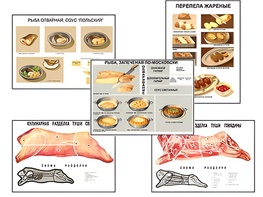 Плакаты ПРОФТЕХ "Кулинарные рецепты" (17 пл, винил, 70х100) - fgospostavki.ru - Белогорск