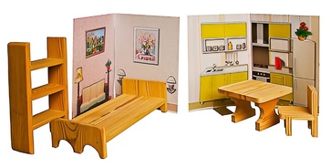Игровой набор "Мебель" - fgospostavki.ru - Белогорск
