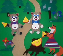 Пособие для слабовидящих детей - Театр-сказка "Два жадных медвежонка" - fgospostavki.ru - Белогорск