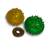 Массажный шарик с пружинкой - fgospostavki.ru - Белогорск