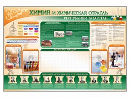 Стенд-уголок "Химия и химическая отрасль Российской Федерации" - fgospostavki.ru - Белогорск
