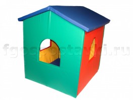 Домик игровой без аппликаций (трансформируется в маты) - fgospostavki.ru - Белогорск