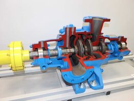 Разрезная модель насоса секционного центробежного типа «ЦНС» - fgospostavki.ru - Белогорск