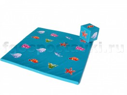 Игровой мат "Море" с кубиком - fgospostavki.ru - Белогорск