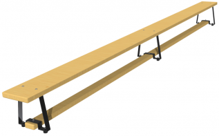 Скамейка гимнастическая (металлические ножки) (4 м)  - fgospostavki.ru - Белогорск